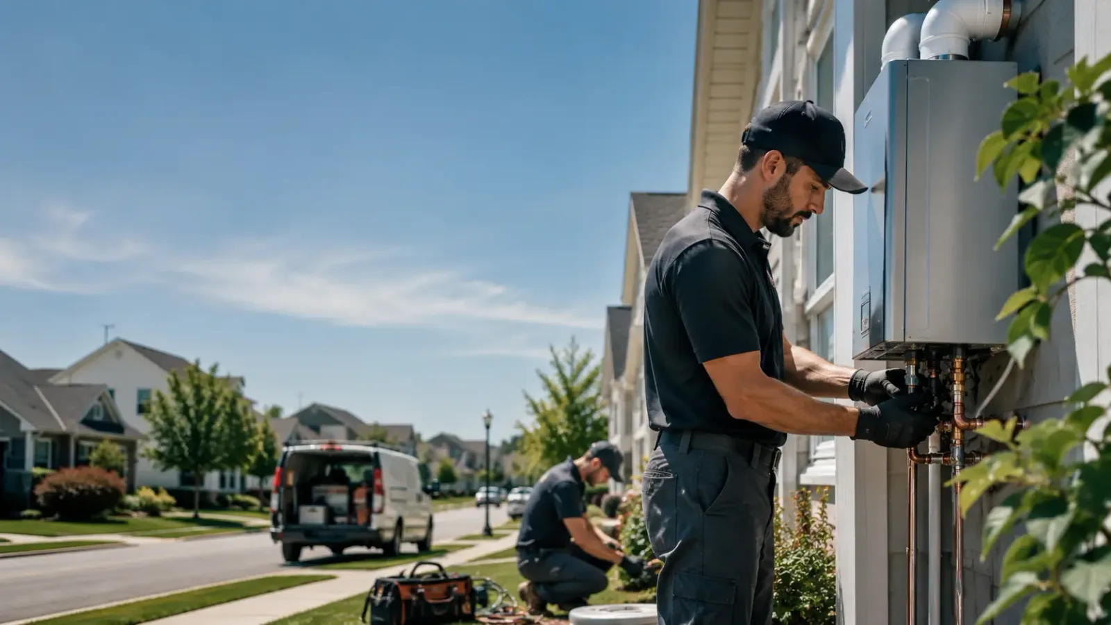 Tankless Water Heater Installation in Ernul, NC